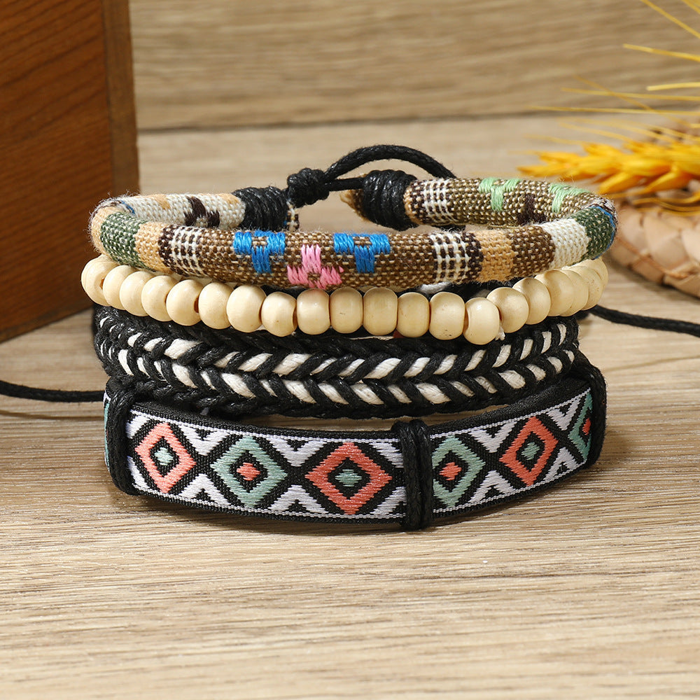 Bohemian Bracelet Ethnic Style Colorful