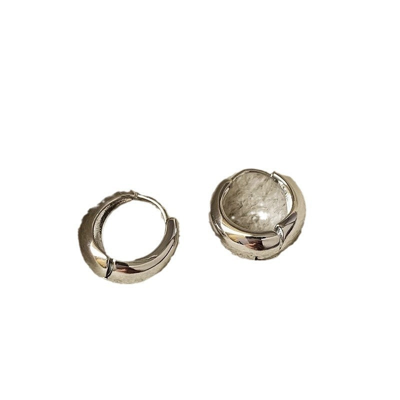 Simple Retro Metal Geometric Simple Earrings