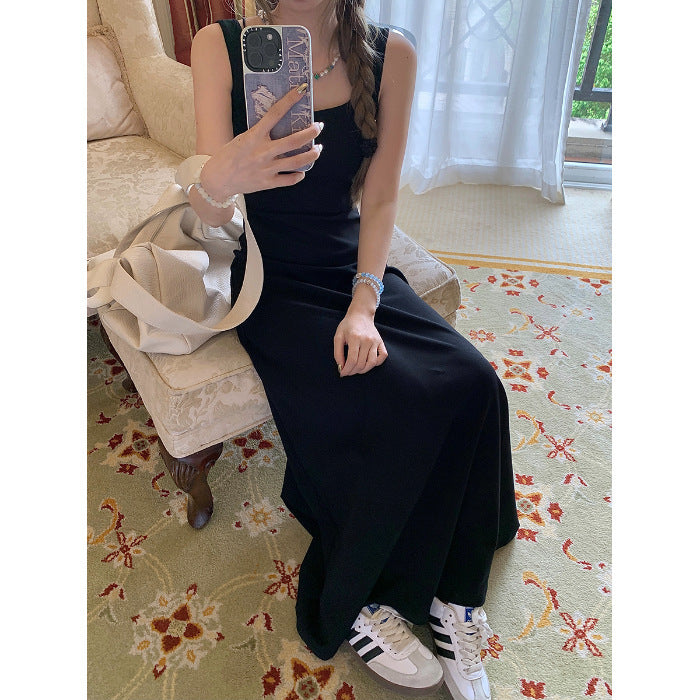 Design Sense Graceful Vest Sling Dress