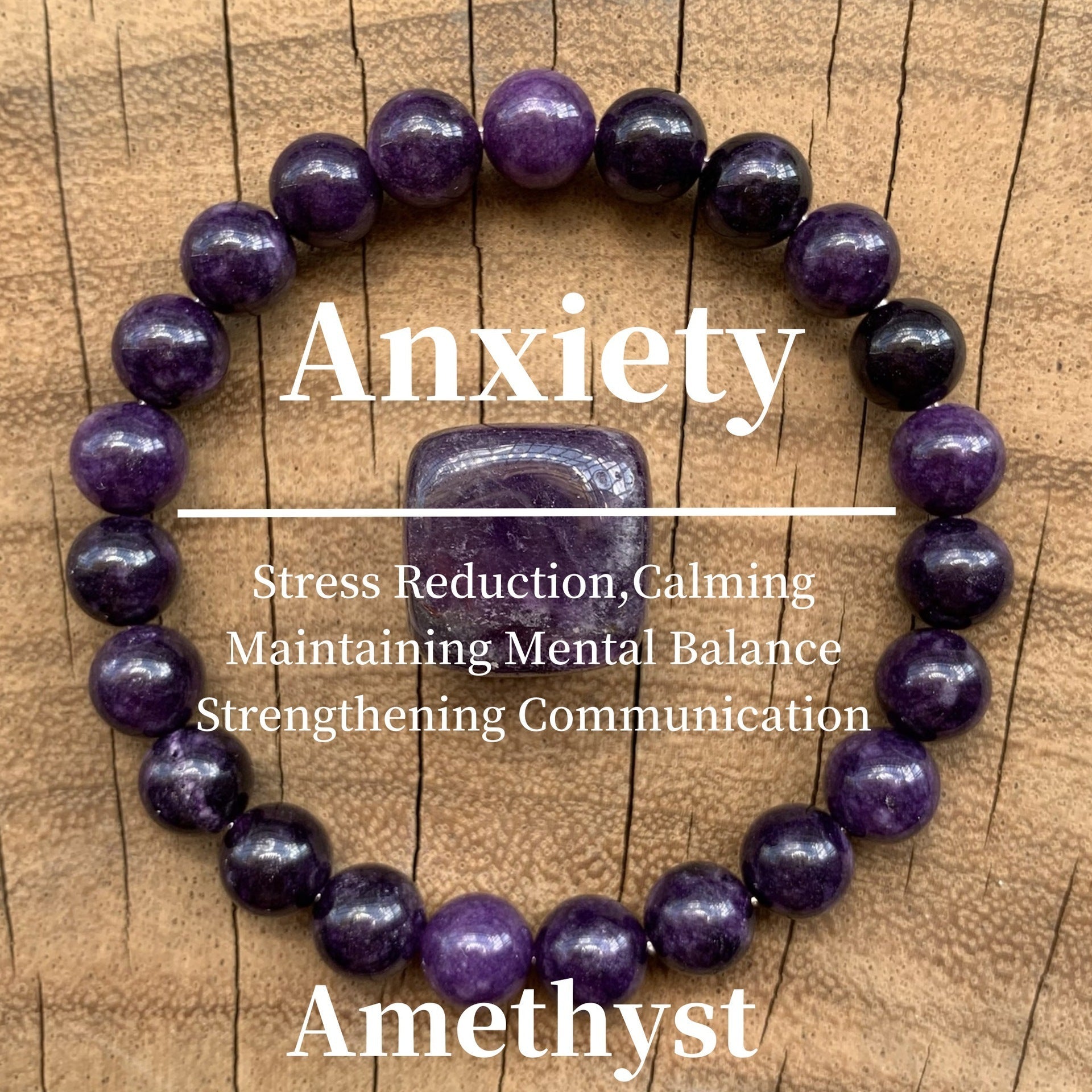 Natural Amethyst Tiger Eye Turquoise Bracelet