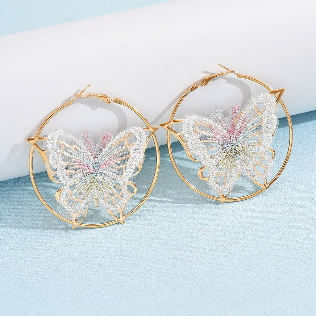Fashion New Butterfly Temperament Ear Clip Women