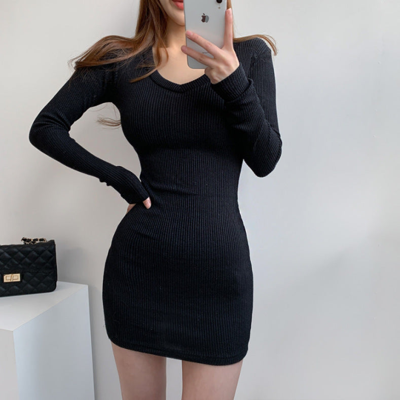Skinny Sheath Inner Wear Base Early Spring And Autumn Sweet And Spicy Skirt