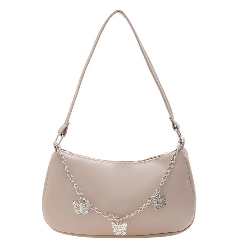 Fashion Butterfly Chain Underarm Bag All-match One-shoulder Crossboby Bag